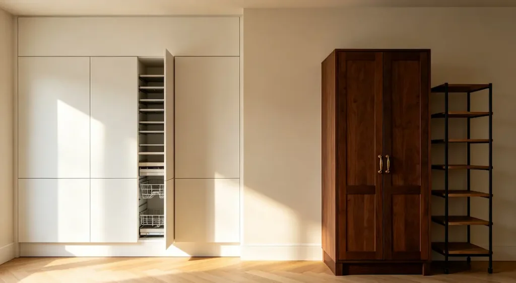 Built-In vs Freestanding Kitchen Storage: A Complete Decision Guide