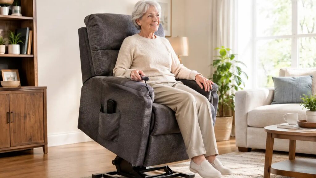 How to Choose a Comfortable Power Lift Recliner for the Elderly